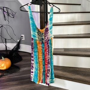 Tie Dye Boho Dress